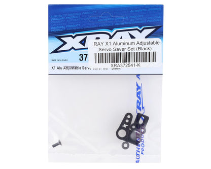 372541-K X-Ray X1 Aluminum Adjustable Steering Arm Set - Black