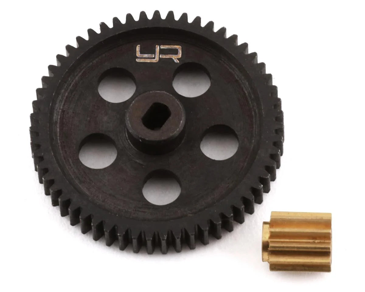 AXSC-074 Yeah Racing Axial SCX24 Spur & Pinion Gear Set 55T/11T
