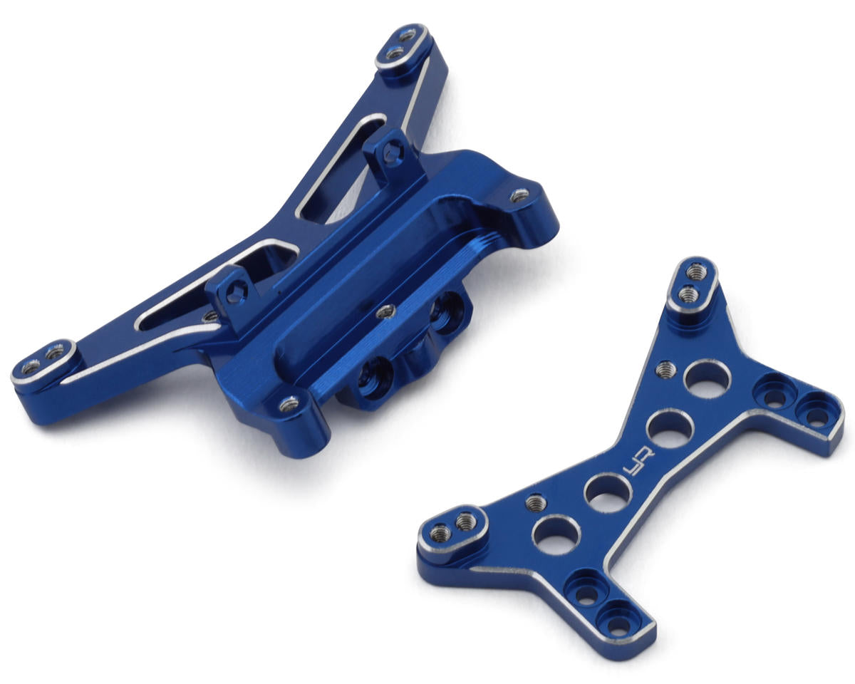 LSMB-004DB Aluminum Shock Tower Set Blue