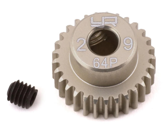 MG-64029 Yeah Racing 64P Hard Coated Aluminum Pinion Gear (29T)