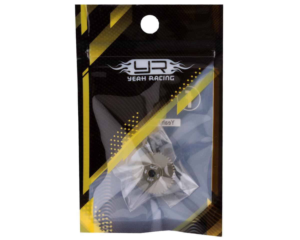Yeah Racing 64P Hard Coated Aluminum Pinion Gear (46T) - MG-64046