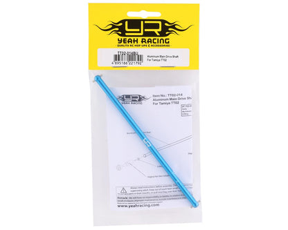 TT02-014BU Yeah Racing Aluminum Main Drive Shaft for Tamiya TT02