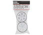 Yokomo 12mm Hex Racing Performer High Traction RWD Drift Wheels (White) (2) (6mm Offset) - YOKRP-6313W6A